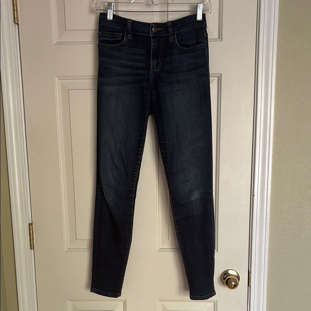 Women's Dark Blue Jeans